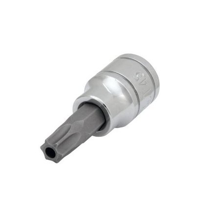 PERFORMANCE TOOL 3/8 In Dr. Star Bit Socket T45 W38945